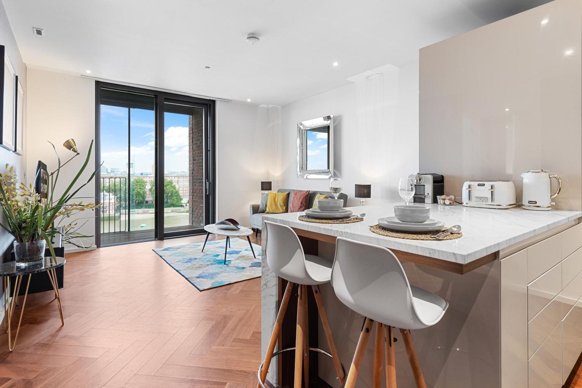 River Panorama Central London 2 Bedroom New Development Esterno foto